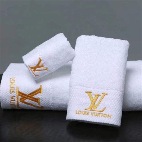 lv towel red and white|Louis Vuitton Bath Towels & Washcloth for sale .